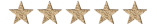 5 star rating